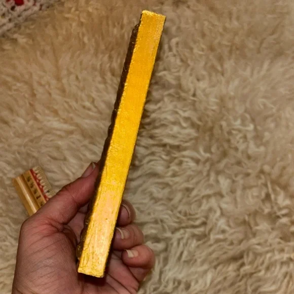 Celestial Moon & Stars Mary Beth Zeitz Gold Themed Copy Frame Art 5”x 5” - Picture 2 of 8